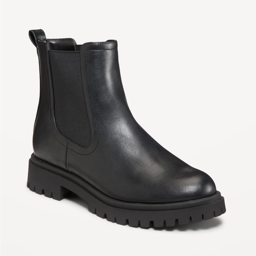 Chelsea Boot Chunky Heel